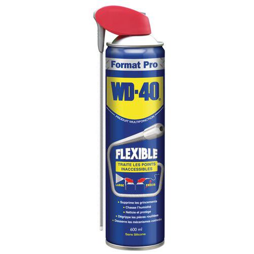 Huile multifonction avec tube flexible - 600 mL - WD-40