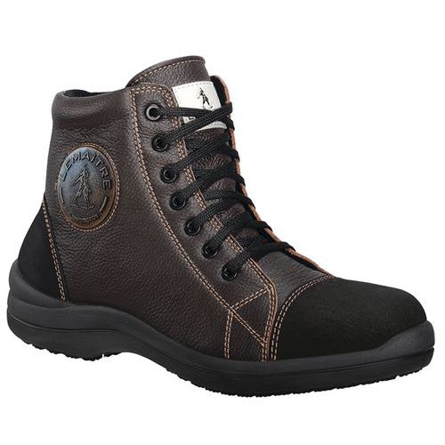 Chaussures de sécurité hautes Liberty S3 SRC Chocolat