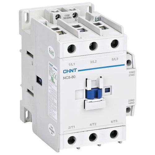Contacteur NC8 80A 110V 50/60Hz_Chint