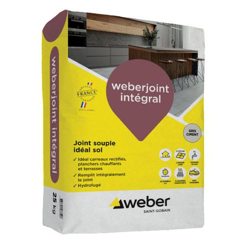 Joint pour sol avec nettoyage facile - Weber Joint pour sol avec nettoyage facile - Weber