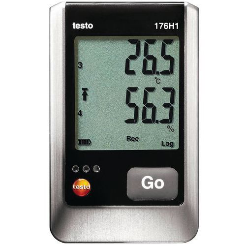 Enregistreur de données pour la température et l'humidité-Testo 176 H1