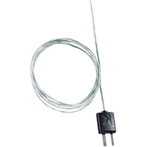 Thermocouple flexible avec capteur de température TC de type K - Testo