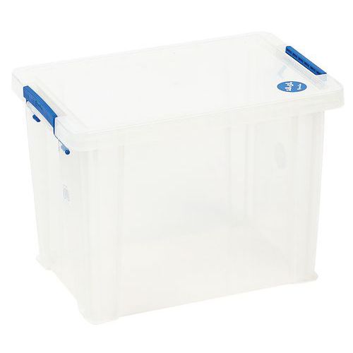 Bac de rangement et couvercle - L320 à 580mm- 10 à 70L- Manutan Expert