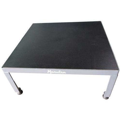 Marchepied-plateforme réglable - Manutan Expert