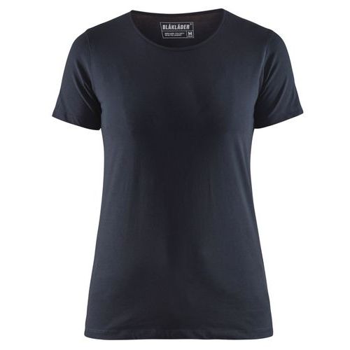 T-Shirt femme gris foncé, coupe ajustée