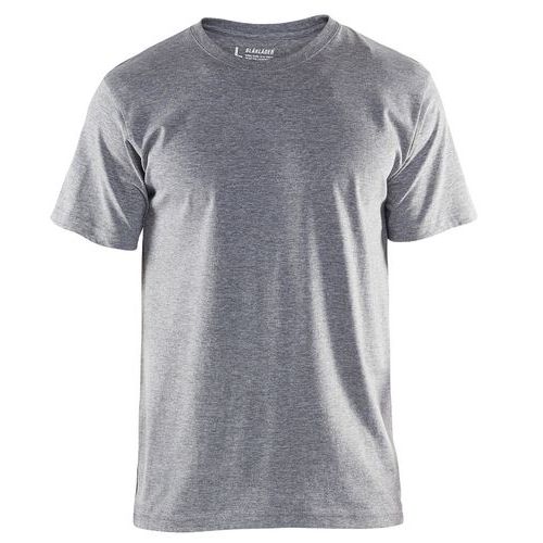 T-shirt gris, manches courtes