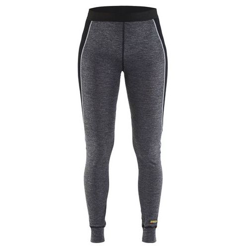 Bas de sous-vêtements warm femme gris/noir