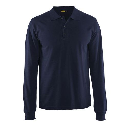 Polo manches longues marine