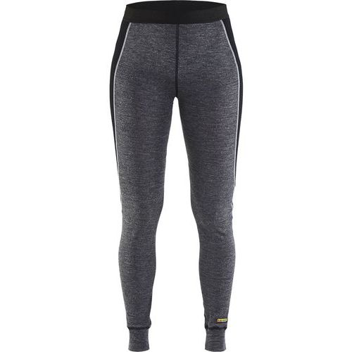 Bas de sous-vêtements warm femme gris/noir