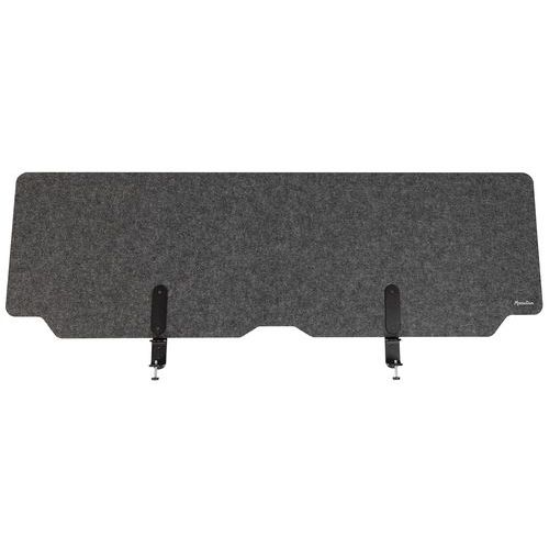 Séparateur de bureau gris foncé kit pinces - Manutan Expert