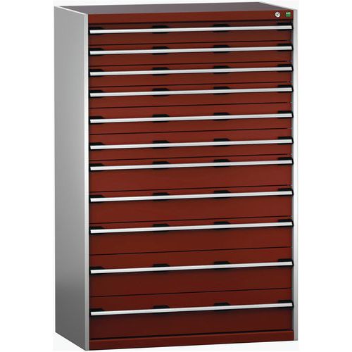 Armoire à Tiroirs SL-10616-11.2 avec 11 Tiroirs pour charge lourde