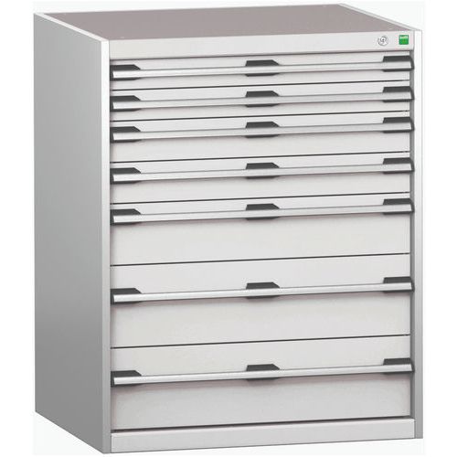 Armoire à Tiroirs SL-8710-7.4 avec 7 Tiroirs pour charge lourde - BOTT