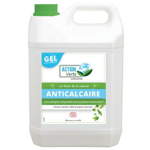 Action Verte gel nettoyant anti-calcaire Ecocert - Bidons ou Pistolets