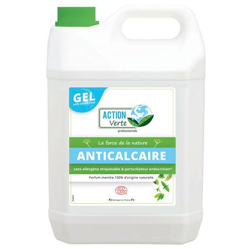 Action Verte gel nettoyant anti-calcaire Ecocert - Bidons ou Pistolets