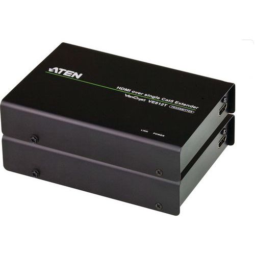 Transmetteur HDMI 4K sur Cat 5 unique - Aten Transmetteur HDMI 4K sur Cat 5 unique - Aten