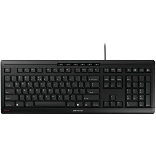 Clavier filaire multimédia USB Qwerty - Cherry