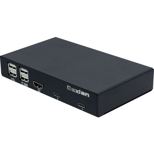 Switch KVM 2 Ports USB-C vers console HDMI - Dexlan