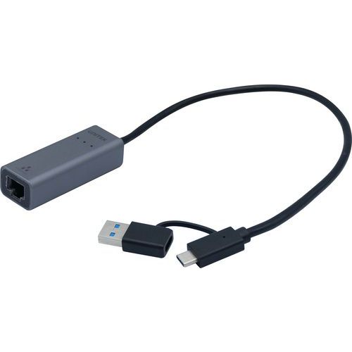 Adaptateur USB C et USB A Metal GIGABIT - Generique