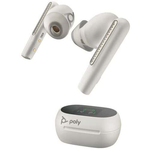 Écouteurs sans fil Teams Voyager Free 60 Plus - USB A - Poly