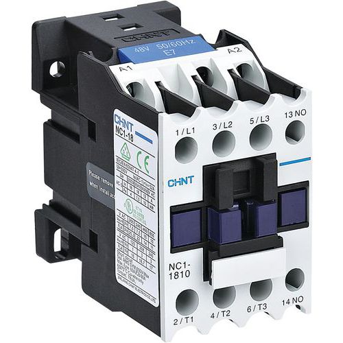Contacteur 18A/AC3 1NO 48Vca_Chint