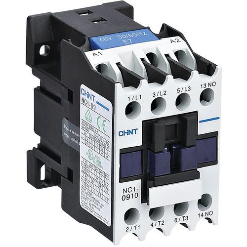 Contacteur 9A/AC3 1NO 48Vca_Chint