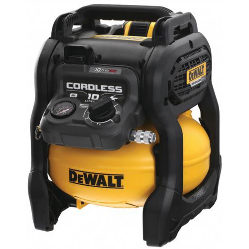 Compresseur XR FLEXVOLT 54V 2Ah Li-Ion – 10L - 2 batteries - DEWALT Compresseur XR FLEXVOLT 54V 2Ah Li-Ion – 10L - 2 batteries - DEWALT