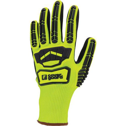 Gants Eurocut IMPACT 100 jaune - Coverguard