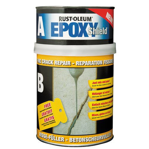 Mortiers de réparation pour fines fissures EpoxyShield® - Rust Oleum