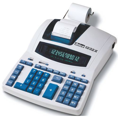 Calculatrice imprimante professionnelle Ibico 1232X