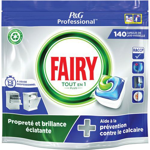 Tablette lave vaisselle Tout en 1  - 140 doses - Fairy Professional