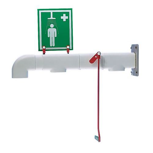 Douche de sécurité murale inox ATEX - Antigel - Hughes