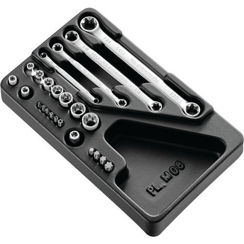 Module douilles et Clé Torx® - 24 pièces