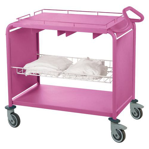 Chariot de change et de toilette grand modèle (20 à 25 résidents)-Sclessin Fonction Linge Chariot de change et de toilette grand modèle (20 à 25 résidents)-Sclessin Fonction Linge