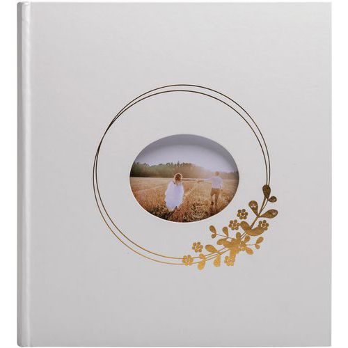 Album photo livre 60 pages blanches Ringflower - 29x32cm - Exacompta