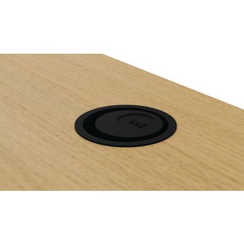 Obturateur passe-câbles pour bureau - Ø 80 mm - Eol