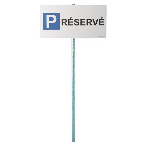 Kit panneau indication parking - parking réservé
