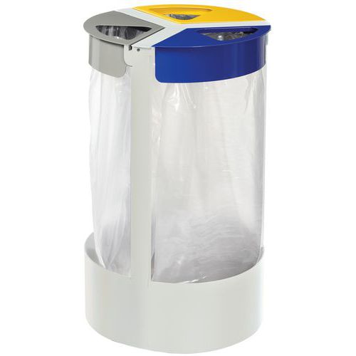 Supports pour sacs-poubelle extérieurs 3 flux_Rossignol Pro