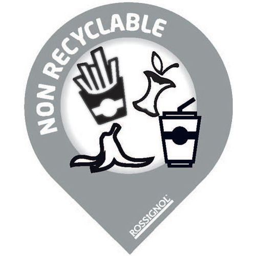 Sticker tri - gris clair_Rossignol Pro Sticker tri - gris clair_Rossignol Pro