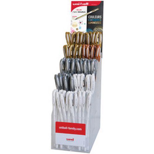 Stylo à encre gel SIGNO Metallic, présentoir de 120 Stylo à encre gel SIGNO Metallic, présentoir de 120