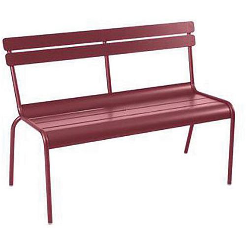 Banc à dossier 2/3 places Luxembourg L. 118 cm Fermob