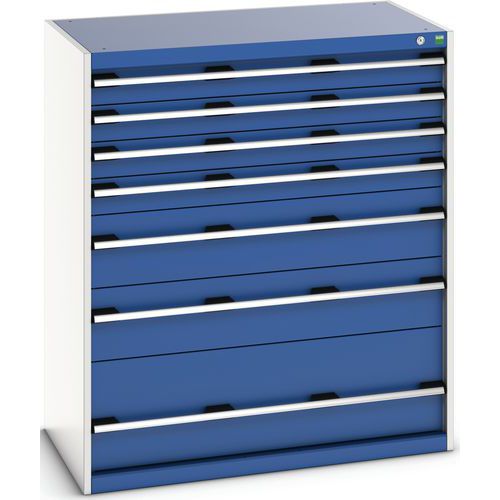 Armoire à Tiroirs SL-10612-7.2 avec 7 Tiroirs pour charge lourde_Bott