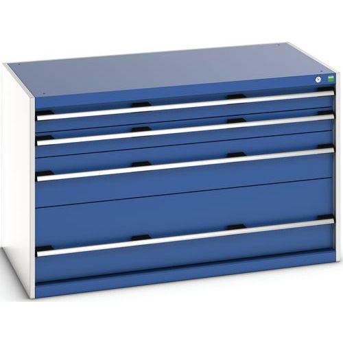 Armoire à Tiroirs SL-1378-4.2 avec 4 Tiroirs pour charge lourde - BOTT
