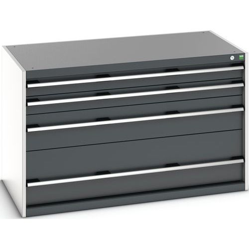 Armoire à Tiroirs SL-1378-4.2 avec 4 Tiroirs pour charge lourde - BOTT