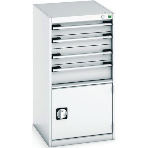 Armoire d'atelier à tiroirs cubio SL-5610-4 - Bott