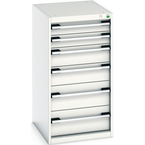Armoire d'atelier à tiroirs cubio SL-5610-6.1 - Bott