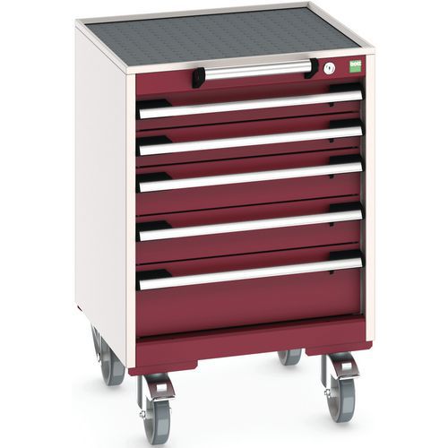 Armoire à tiroirs mobile Cubio - Largeur 52,5 cm_Bott
