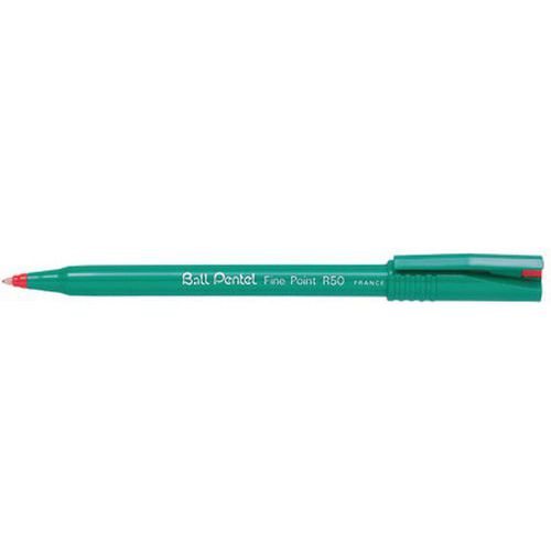 Pentel roller encre Ball Pentel R50, Recycology