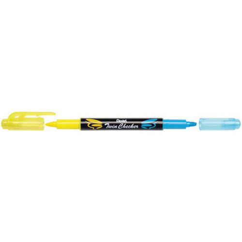 Surligneur TWIN CHECKER 2 pointes