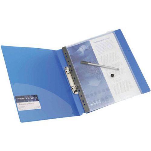 Pochette à document avec perforation A4 transparent