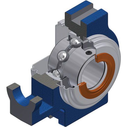 Roulement à billes à Insert radial, vis de fixation - série UCT201CO Roulement à billes à Insert radial, vis de fixation - série UCT201CO